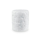 Villa & House Cool White Amara Stool/Side Table