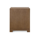 Villa & House Deep Olive Berkeley 3-Drawer Side Table