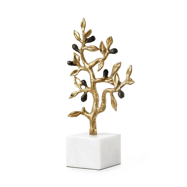 Villa & House Gold Leaf Grove Statue