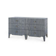 Villa & House Colonial Blue Shimmer Madeline Extra Large 6-Drawer