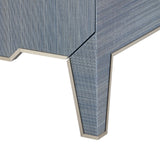 Villa & House Colonial Blue Shimmer Madeline Extra Large 6-Drawer