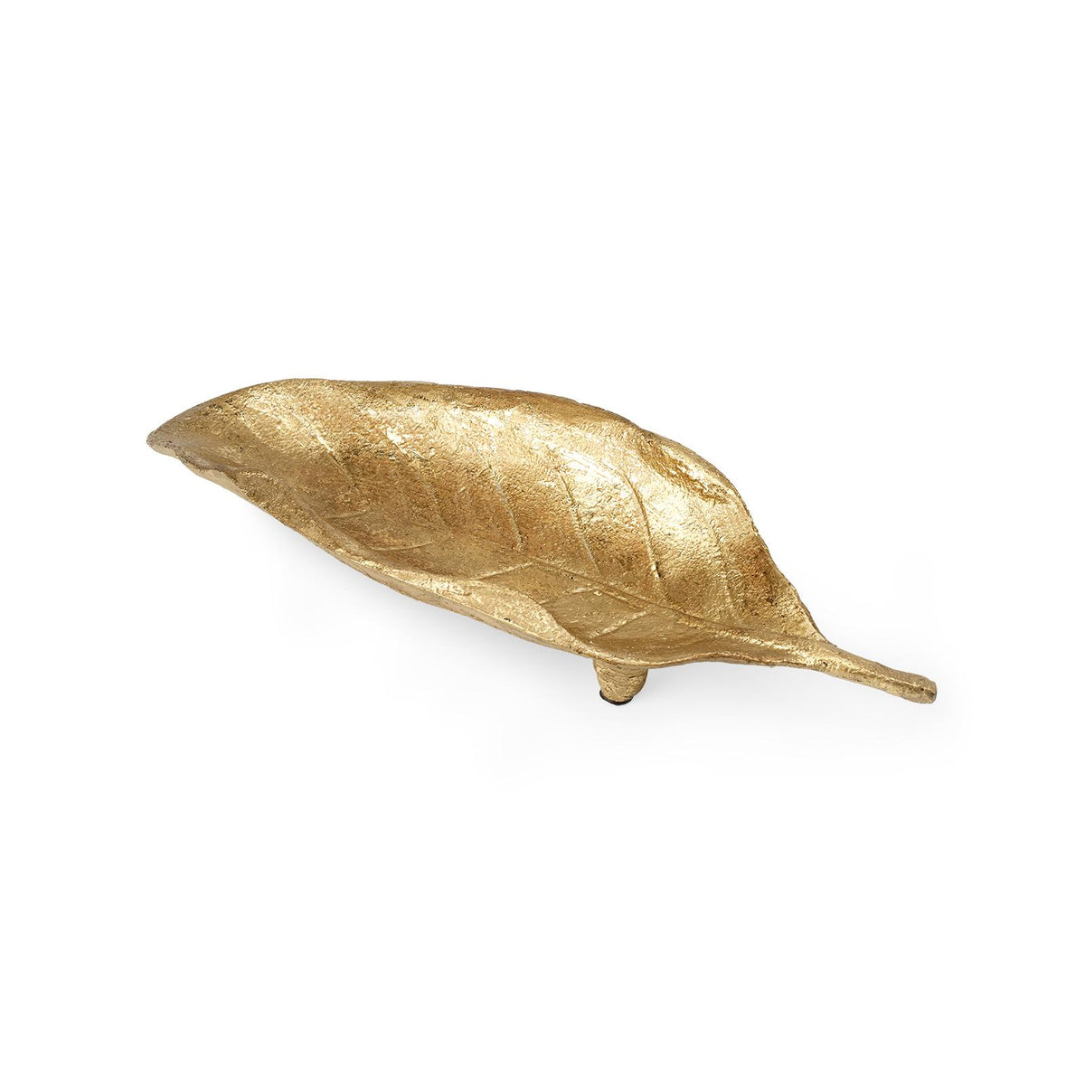 Villa & House Gold Leaf Magnolia Pen Holder