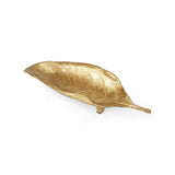 Villa & House Gold Leaf Magnolia Pen Holder