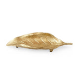 Villa & House Gold Leaf Magnolia Pen Holder