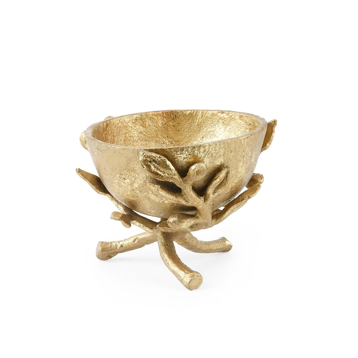 Villa & House Gold Leaf Olive Bowl
