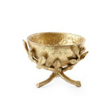 Villa & House Gold Leaf Olive Bowl