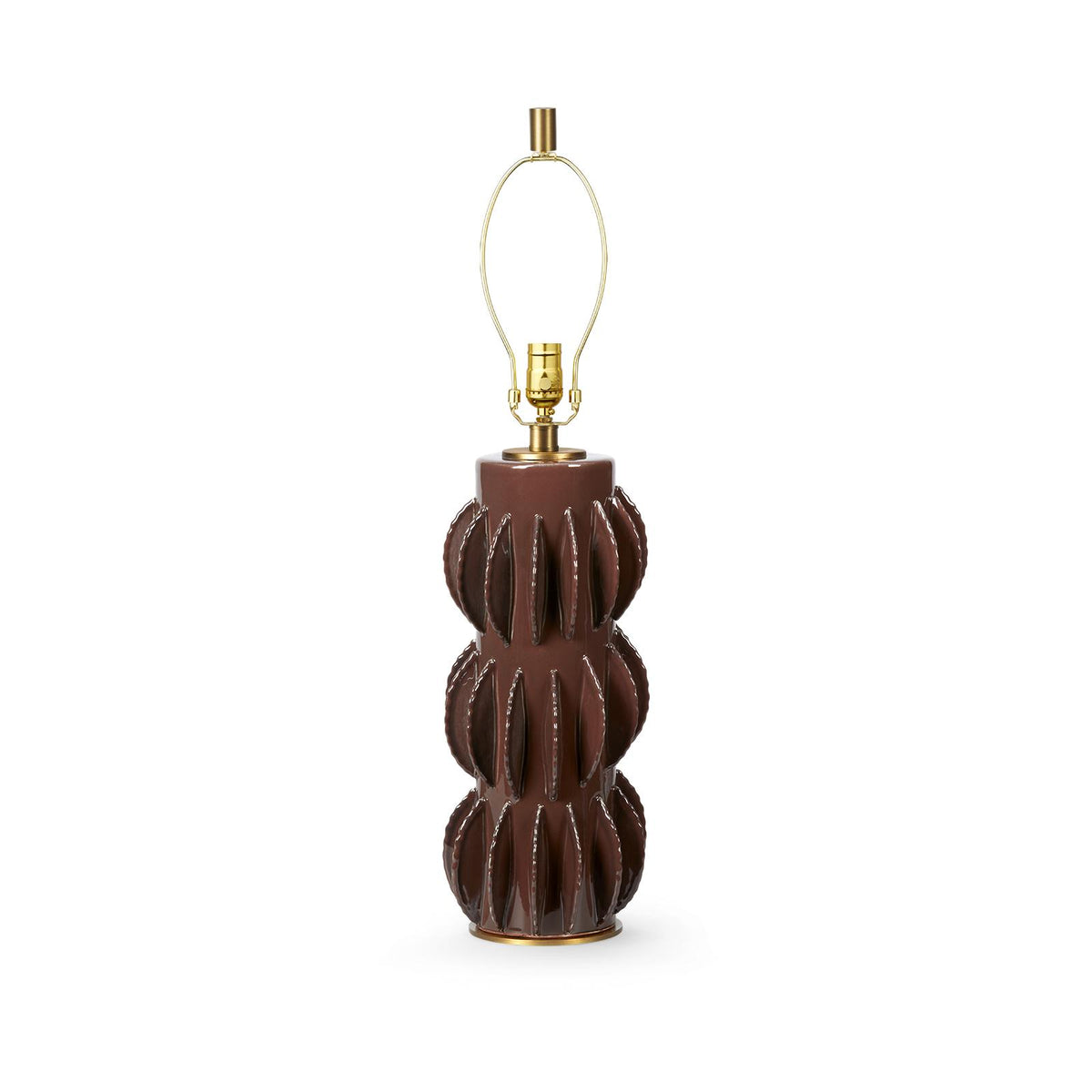 Villa & House Oxblood Cocoa Saguaro Lamp