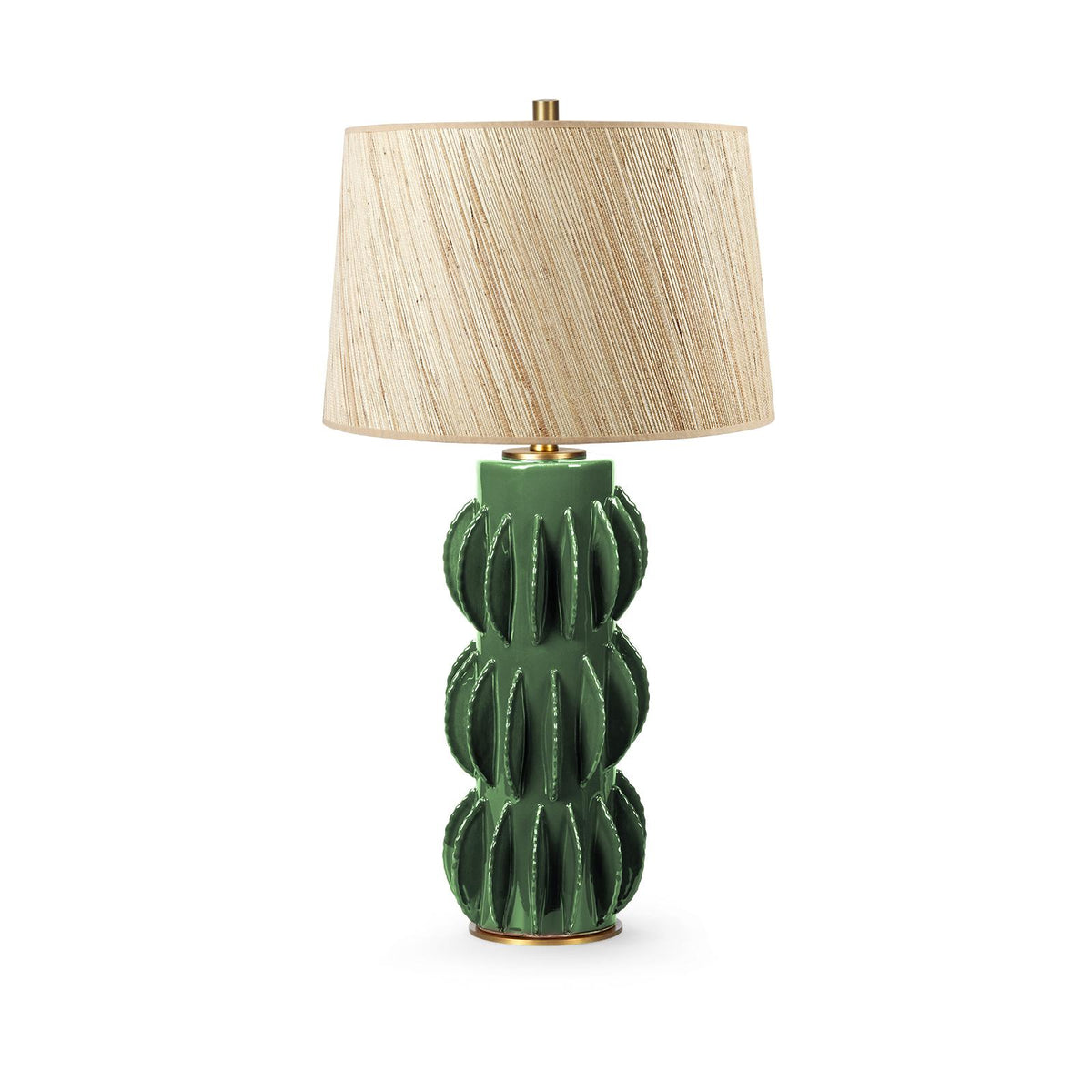 Villa & House Botanical Green Saguaro Lamp