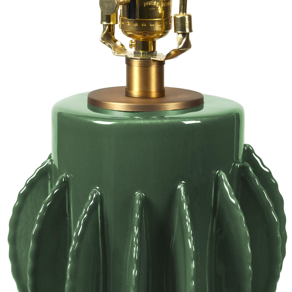 Villa & House Botanical Green Saguaro Lamp