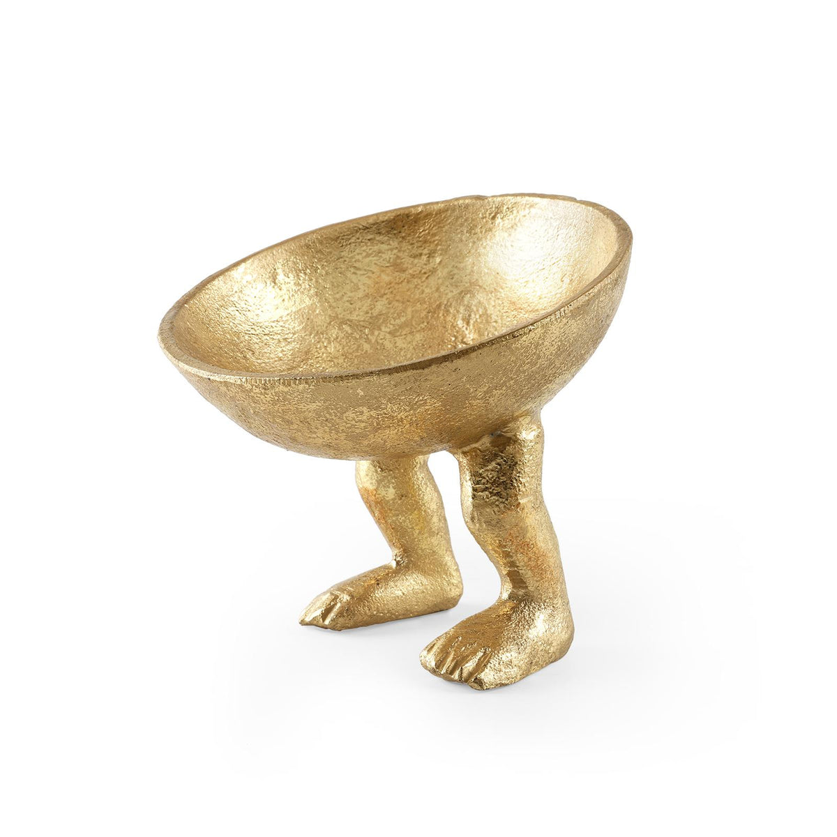Villa & House Gold Leaf Sherpa Bowl