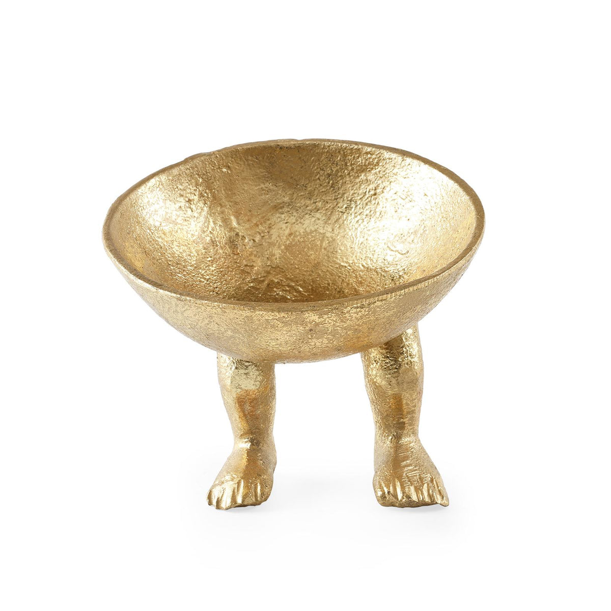 Villa & House Gold Leaf Sherpa Bowl