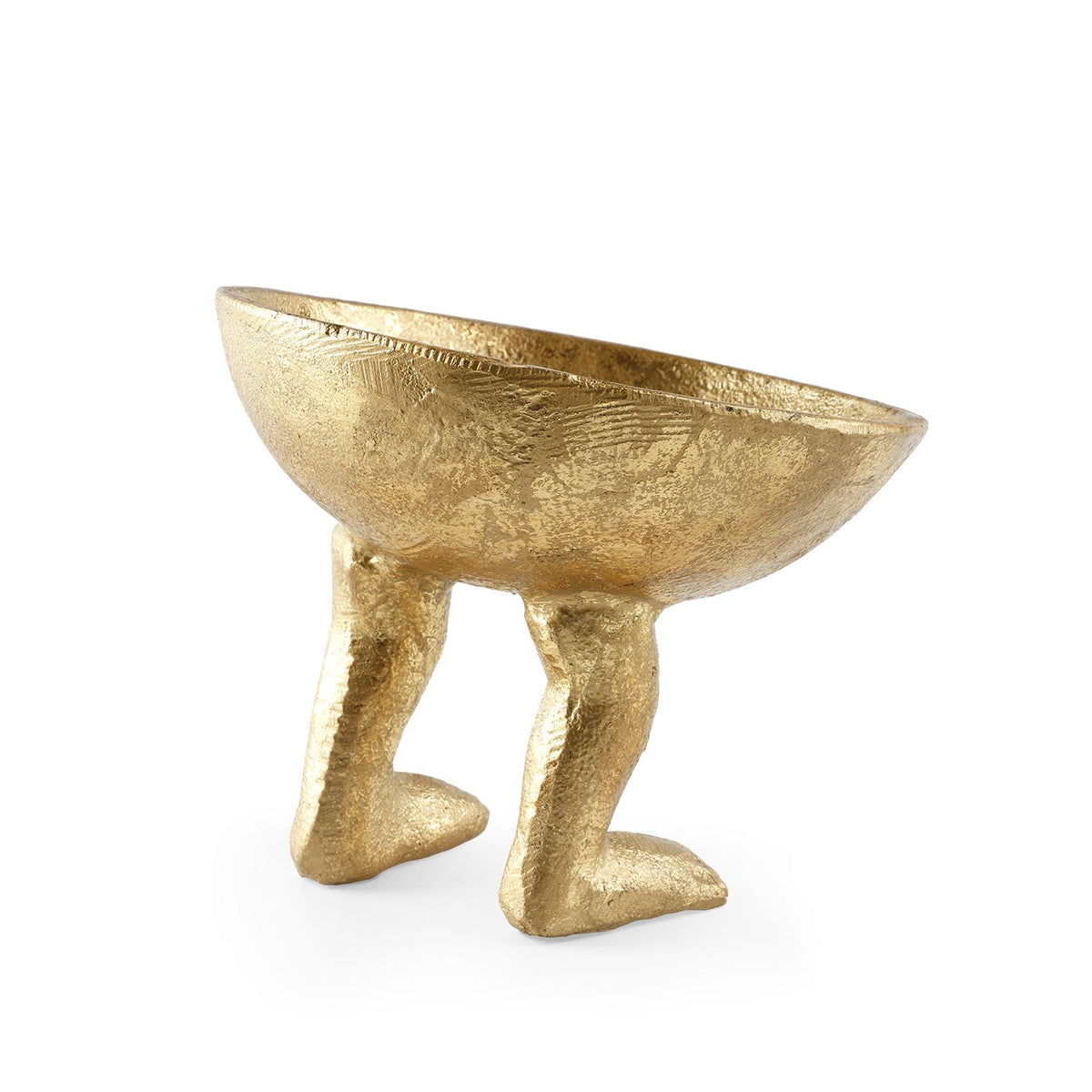 Villa & House Gold Leaf Sherpa Bowl