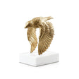 Villa & House Gold Leaf Skylark Statue