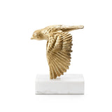 Villa & House Gold Leaf Skylark Statue