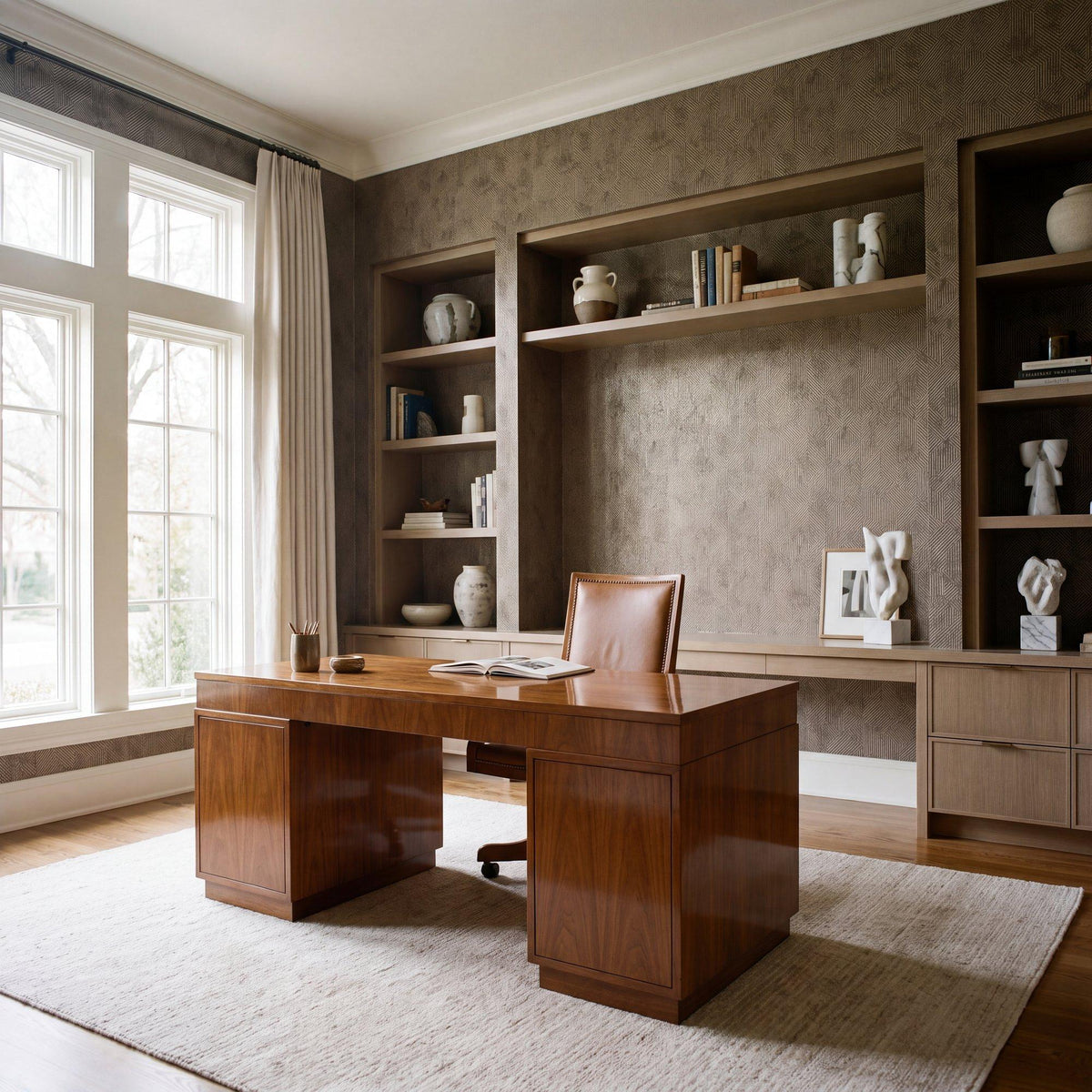 Galerie NT98014 New Touch Prism Bronze Brown Wallpaper NT98014 Bronze Brown Wallpaper