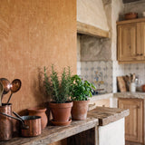 Galerie NT98019 New Touch Brushmark Orange Wallpaper NT98019 Orange Wallpaper