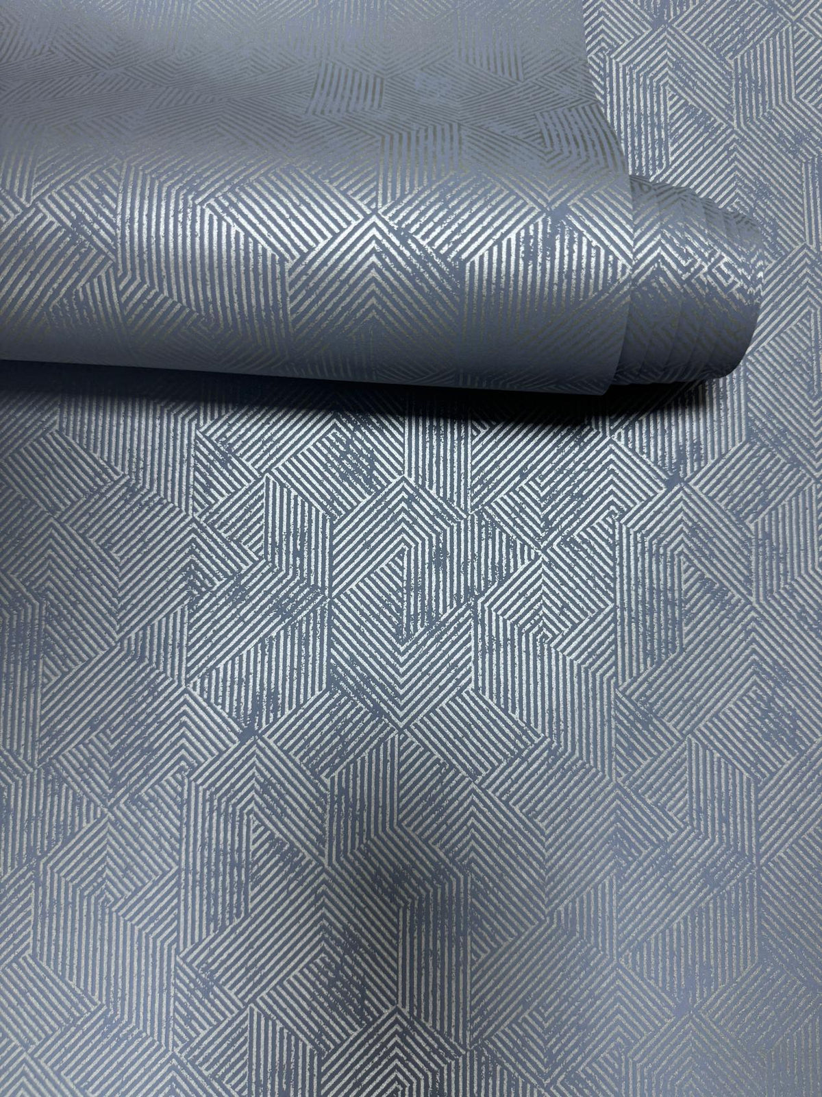 Galerie NT98016 New Touch Prism Blue Wallpaper NT98016 Blue Wallpaper