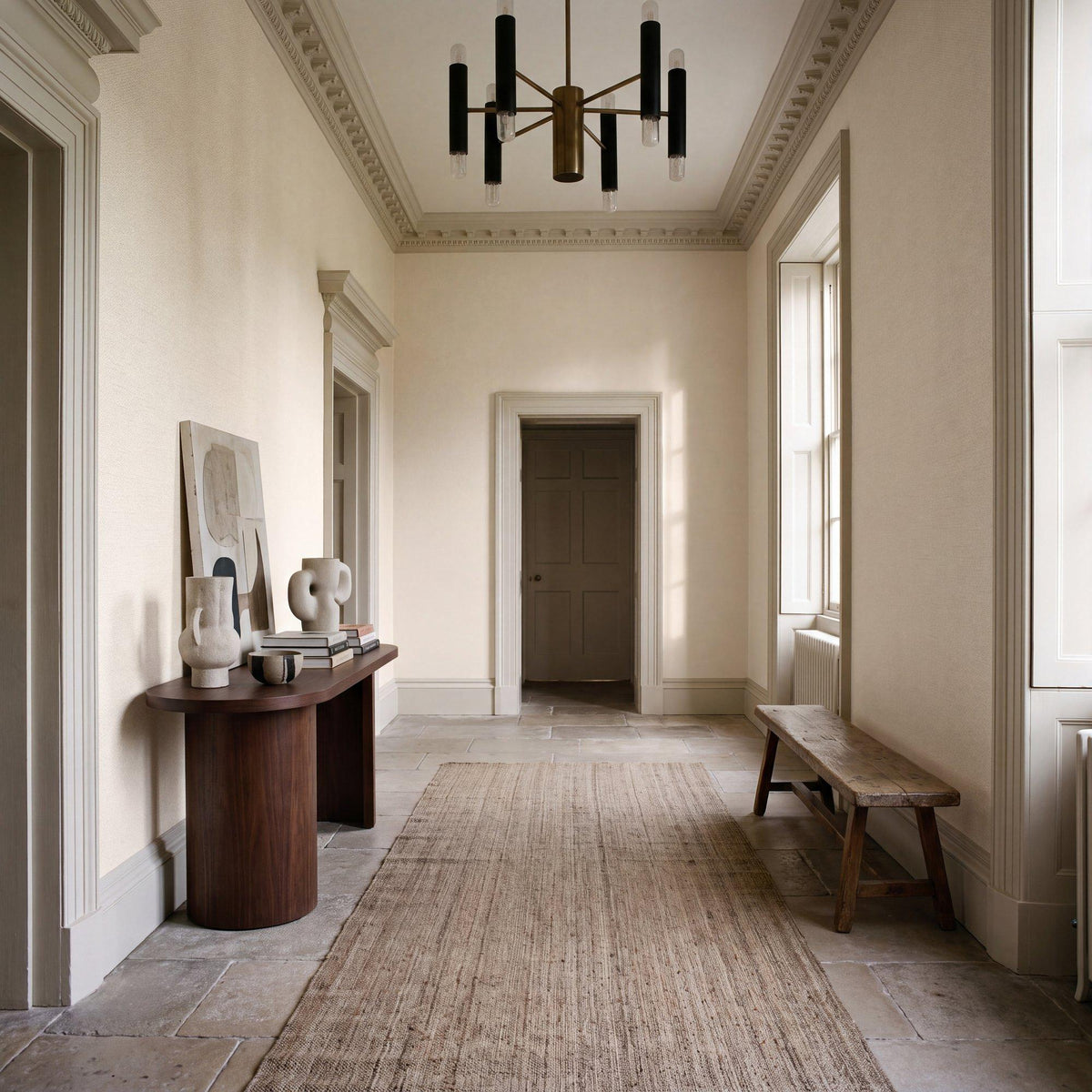 Galerie NT98021 New Touch Woven Texture Beige Wallpaper NT98021 Beige Wallpaper