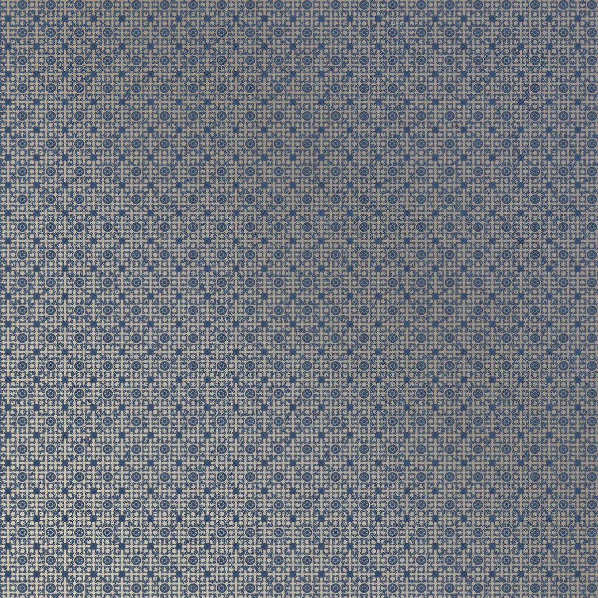 Galerie NT98035 New Touch Worn Tile Blue Wallpaper NT98035 Blue Wallpaper