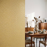 Galerie NT98038 New Touch Banded Dot Yellow Wallpaper NT98038 Yellow Wallpaper