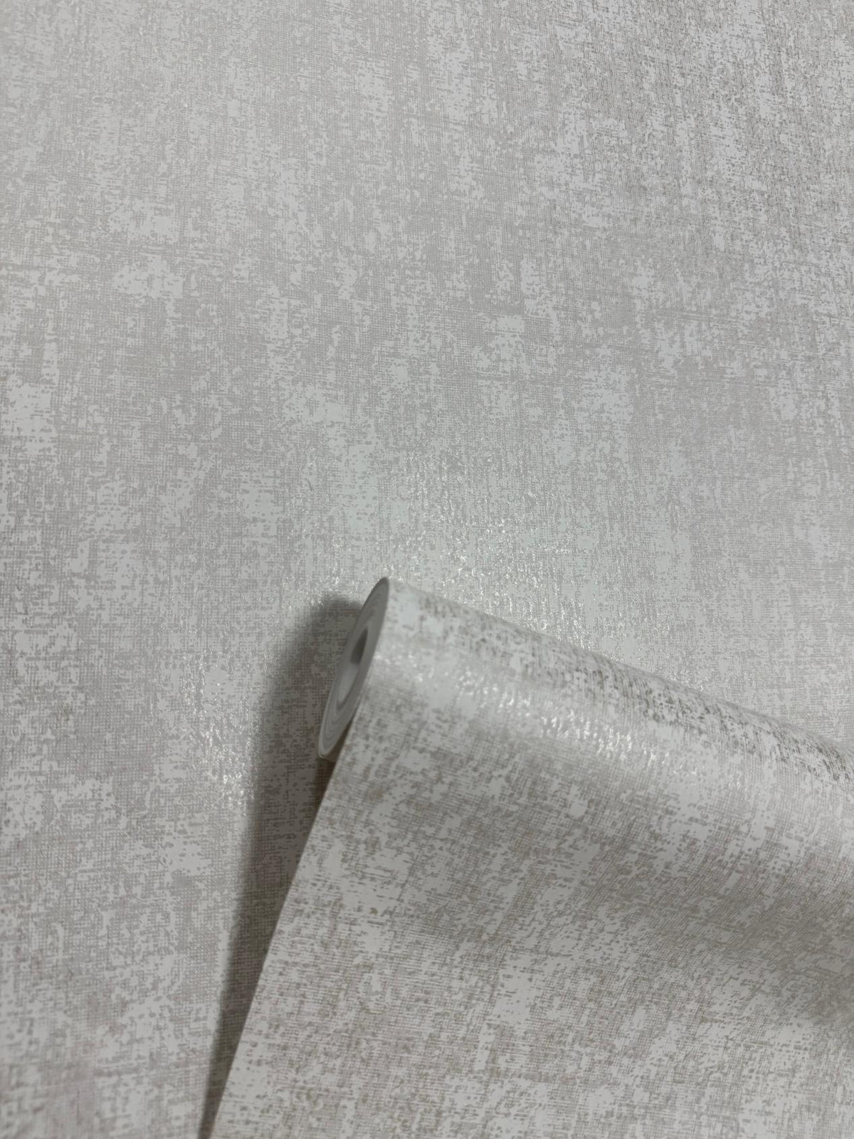 Galerie NT98039 New Touch Mottled Specks Silver Grey Wallpaper NT98039 Silver Grey Wallpaper
