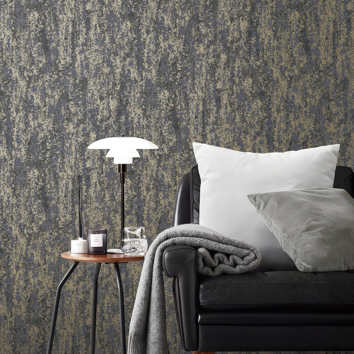 Galerie NT98047 New Touch Patina Blue Wallpaper NT98047 Blue Wallpaper