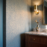 Galerie NT98064 New Touch Crackle Blue Wallpaper NT98064 Blue Wallpaper