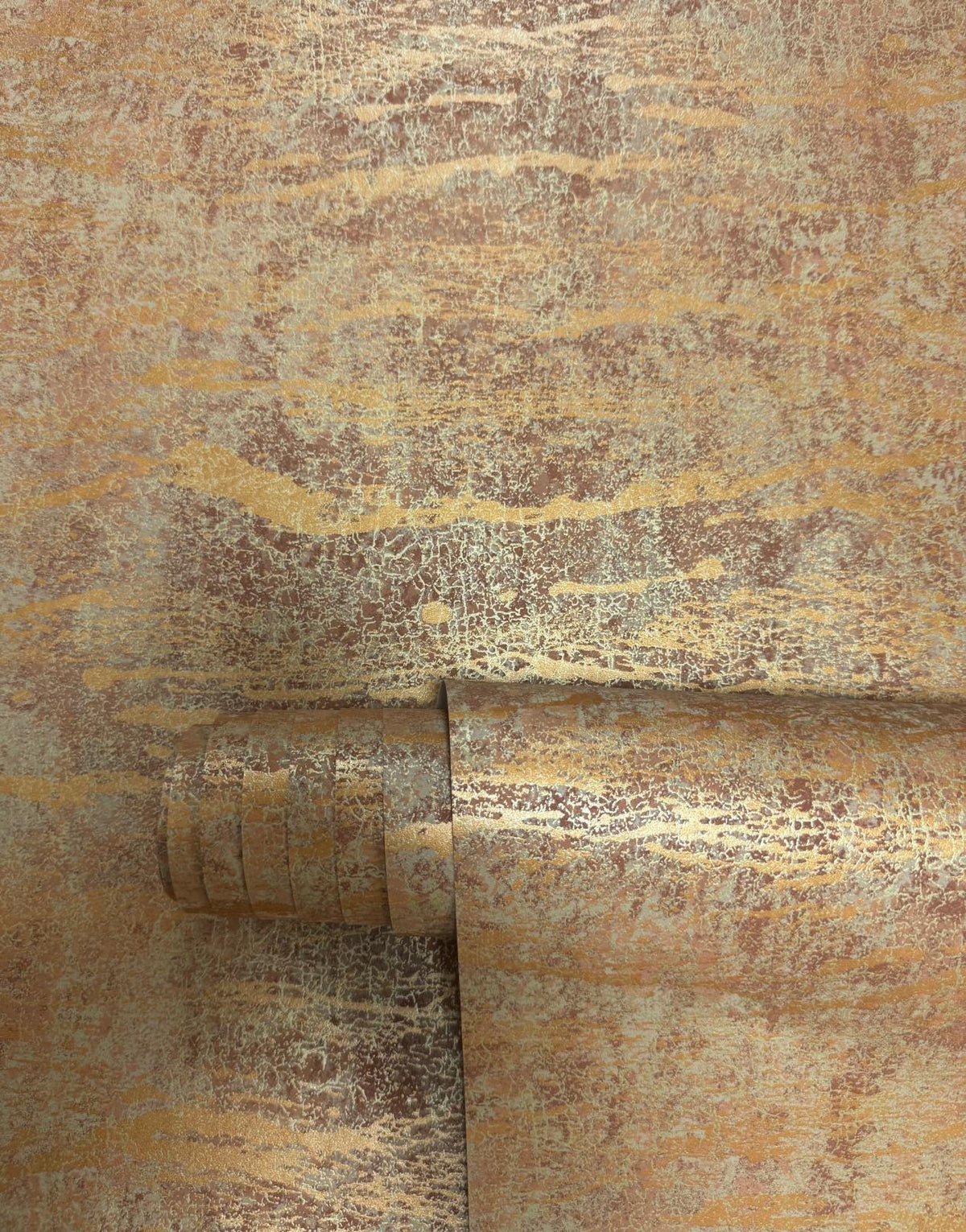 Galerie NT98066 New Touch Ripple Orange Wallpaper NT98066 Orange Wallpaper