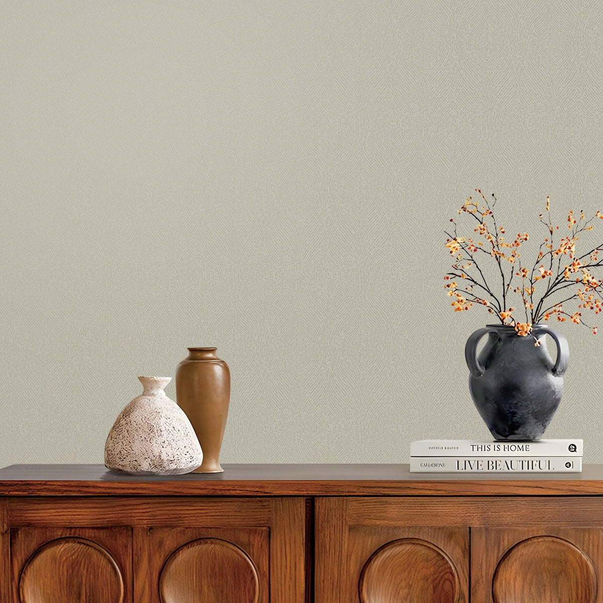Galerie NT98071 New Touch Contour Beige Wallpaper NT98071 Beige Wallpaper
