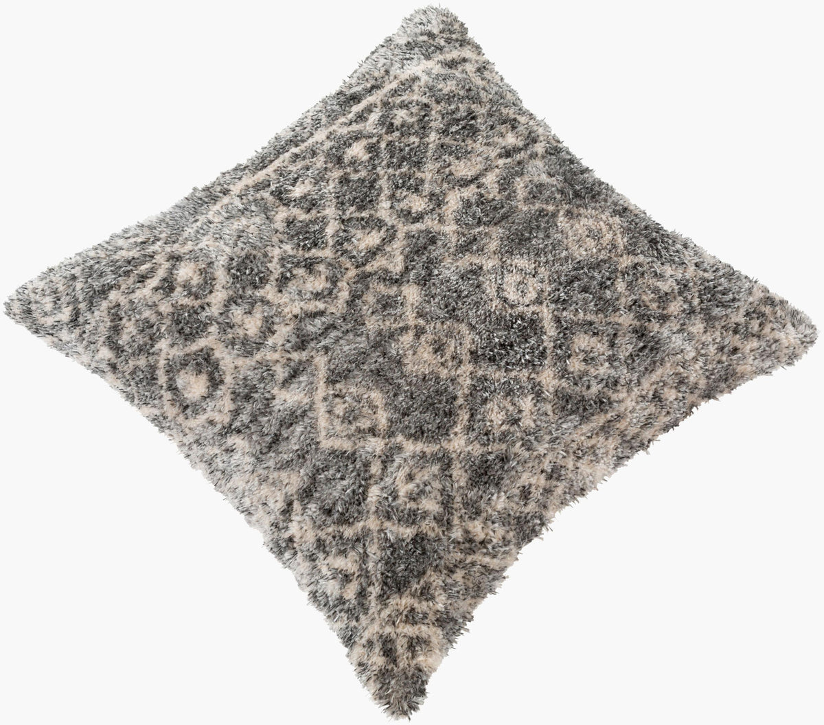Surya Flokati FKT-002 27"L x 27"W Pillow Cover
