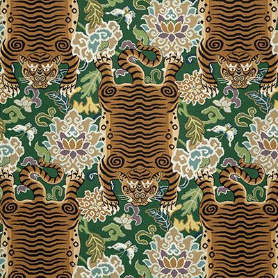 Pindler TIGRE EMERALD Fabric
