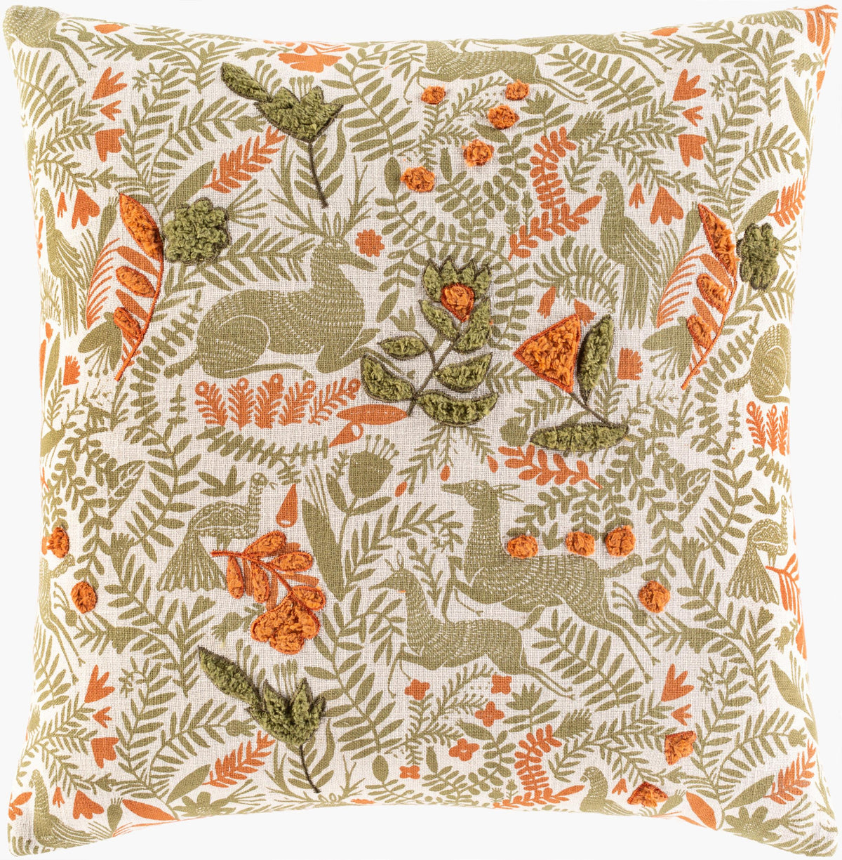 Surya Tanzania TZN-006 22"L x 22"W Pillow Cover