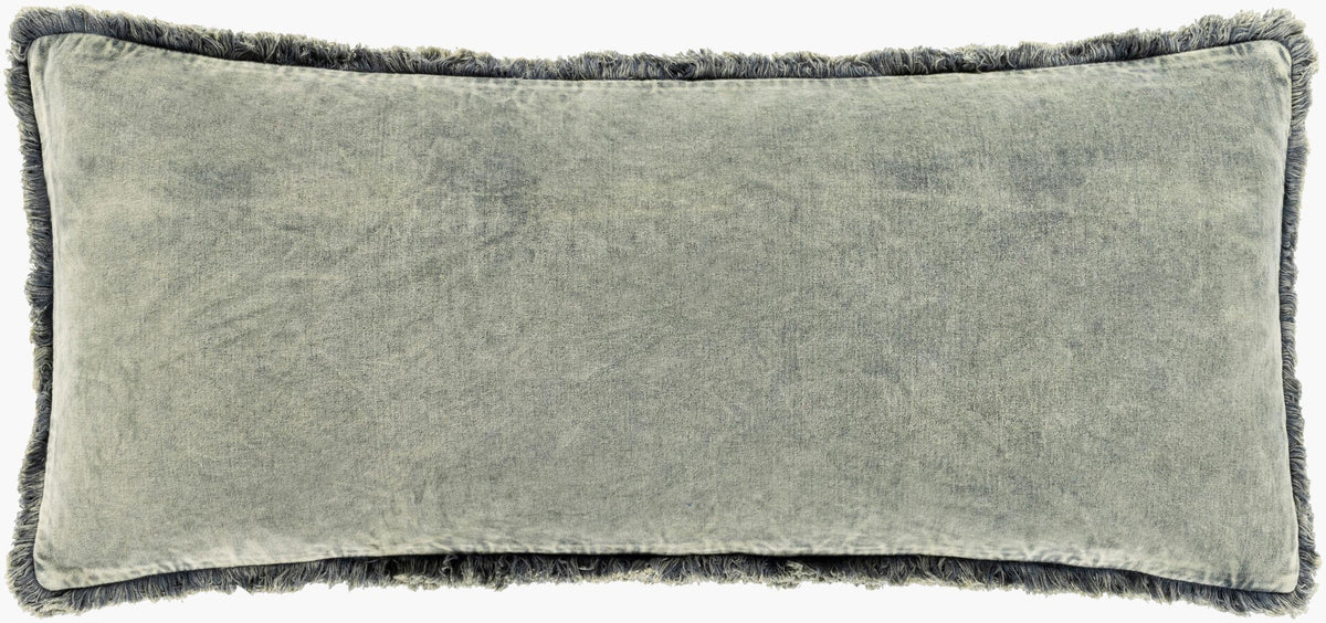 Surya Washed Cotton Velvet WCV-008 18"L x 18"W Pillow