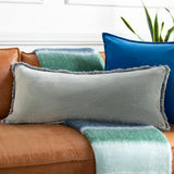 Surya Washed Cotton Velvet WCV-008 18"L x 18"W Pillow