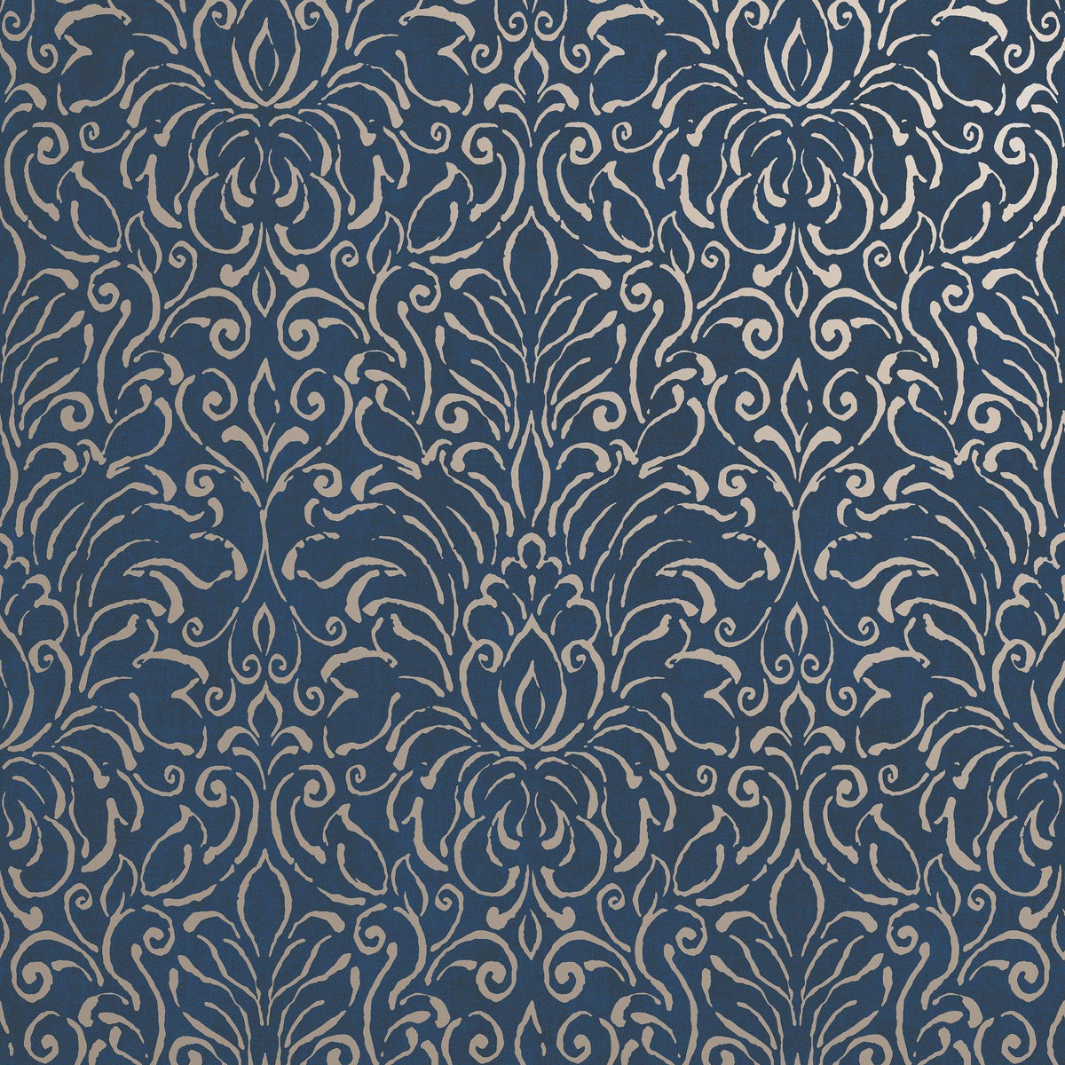 Galerie MX88004 Metallic FX 2 Damask Blue Wallpaper MX88004 Blue Wallpaper