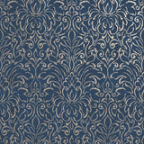 Galerie MX88004 Metallic FX 2 Damask Blue Wallpaper MX88004 Blue Wallpaper