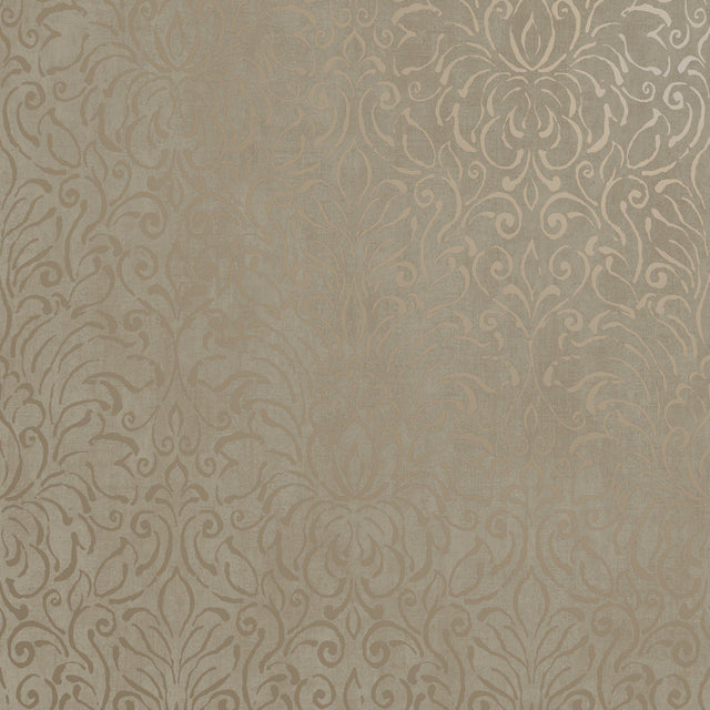 Galerie MX88002 Metallic FX 2 Damask Bronze Brown Wallpaper MX88002 Bronze Brown Wallpaper