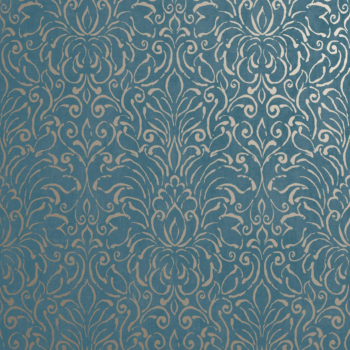 Galerie MX88003 Metallic FX 2 Damask Blue Wallpaper MX88003 Blue Wallpaper