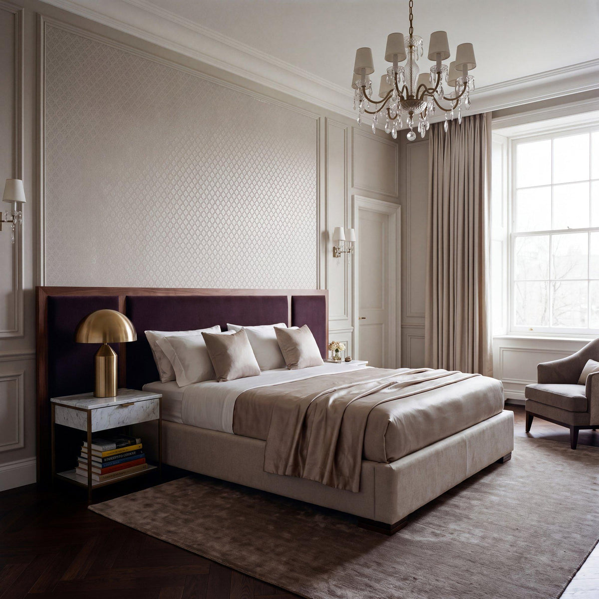 Galerie MX88011 Metallic FX 2 Diamond Damask Cream Wallpaper MX88011 Cream Wallpaper