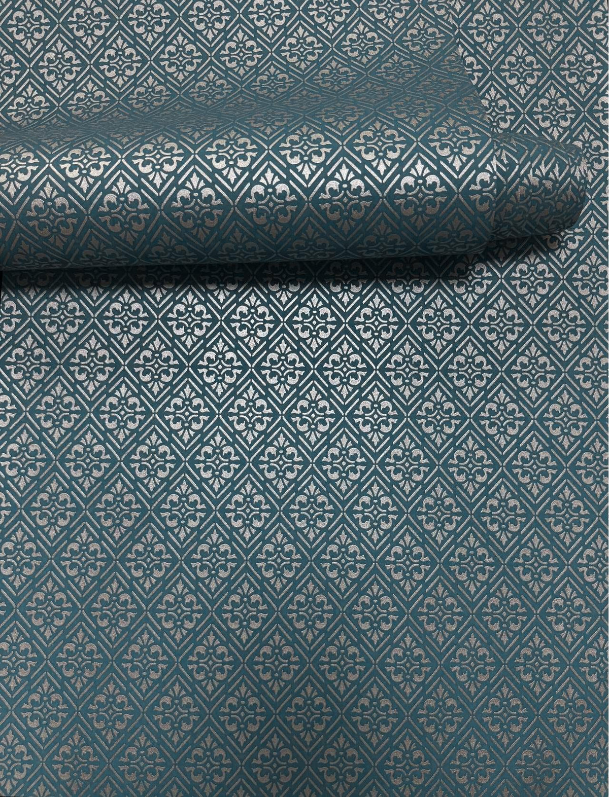 Galerie MX88017 Metallic FX 2 Diamond Damask Blue Wallpaper MX88017 Blue Wallpaper