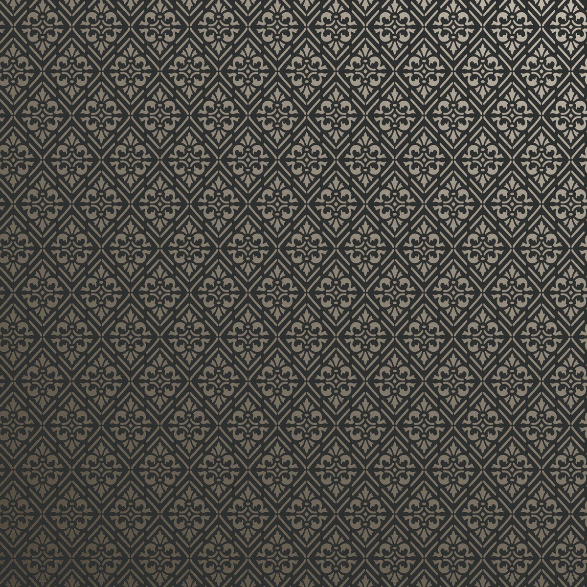 Galerie MX88018 Metallic FX 2 Diamond Damask Black Wallpaper MX88018 Black Wallpaper