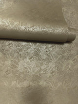 Galerie MX88043 Metallic FX 2 Shimmer Leaf Beige Wallpaper MX88043 Beige Wallpaper