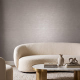 Galerie MX88072 Metallic FX 2 Horizontal Stripe Silver Grey Wallpaper MX88072 Silver Grey Wallpaper