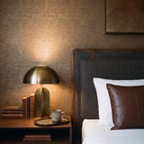Galerie MX88074 Metallic FX 2 Horizontal Stripe Bronze Brown Wallpaper MX88074 Bronze Brown Wallpaper