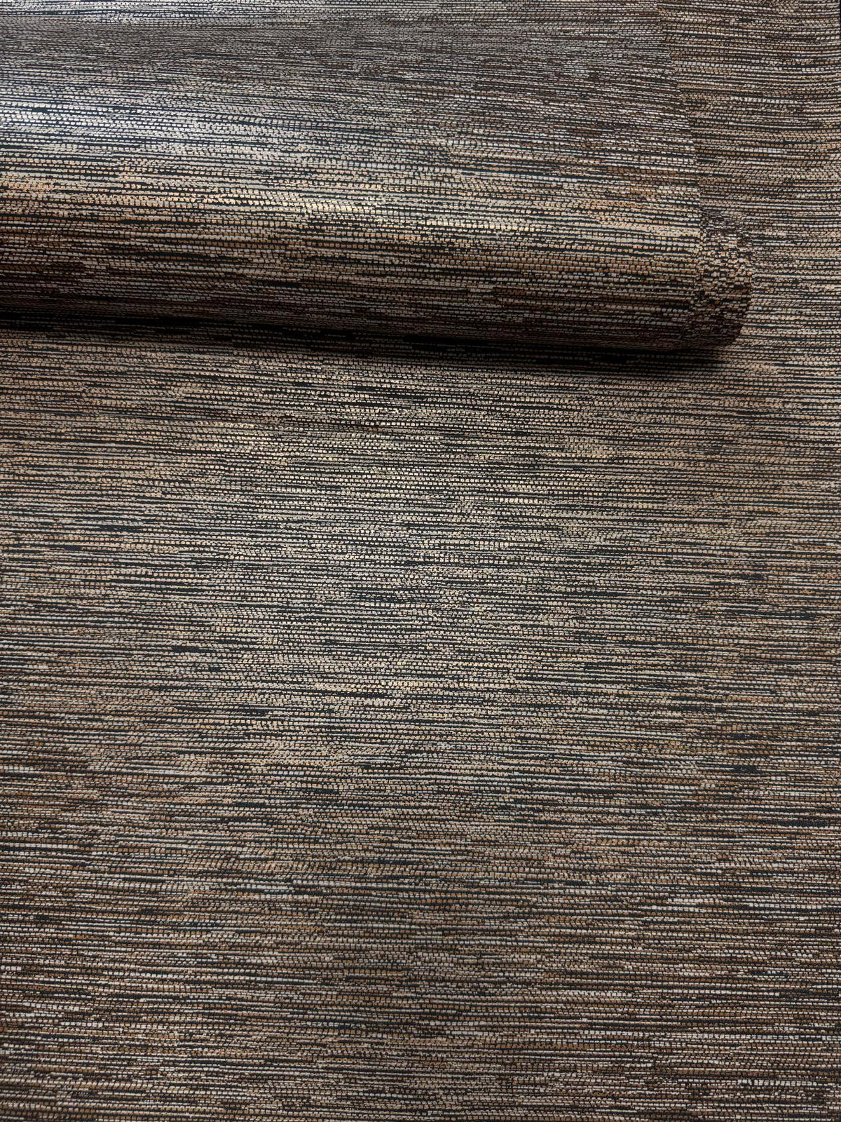 Galerie MX88074 Metallic FX 2 Horizontal Stripe Bronze Brown Wallpaper MX88074 Bronze Brown Wallpaper