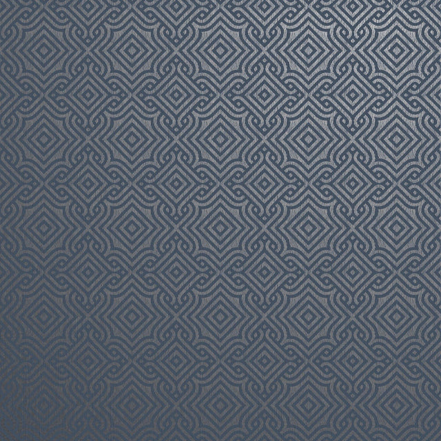 Galerie MX88082 Metallic FX 2 Square Geometric Blue Wallpaper MX88082 Blue Wallpaper