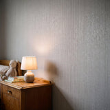 Galerie MX88121 Metallic FX 2 Texture Stripe Silver Grey Wallpaper MX88121 Silver Grey Wallpaper