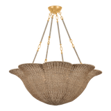Hudson Valley Lighting Ardonia VINTAGE GOLD LEAF 38W x 13.5H Chandelier