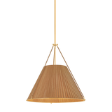 Hudson Valley Lighting Sunside AGED BRASS 26W x 24.75H Pendant