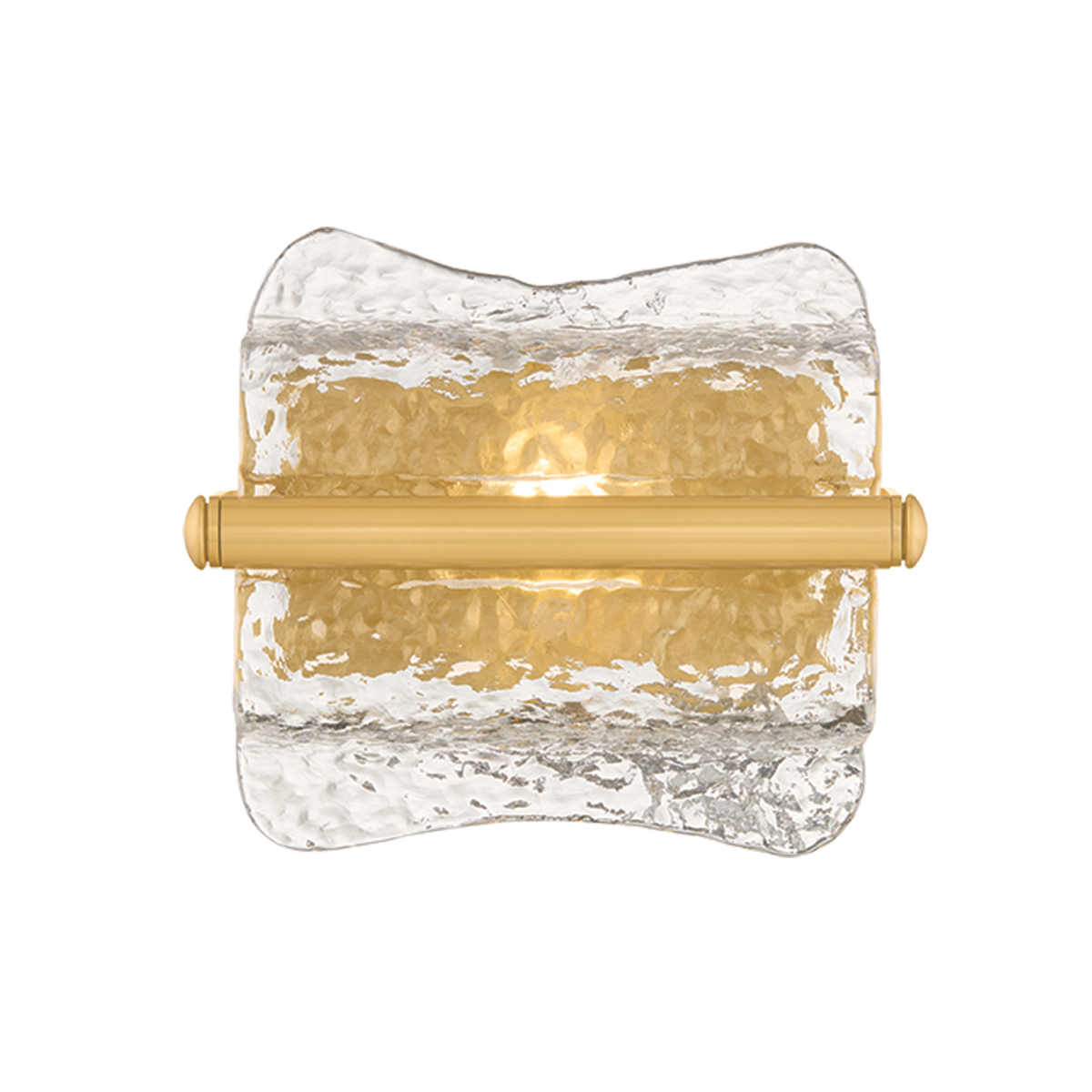 Hudson Valley Lighting Fosterdale AGED BRASS 8.25W x 10H Wall Sconce